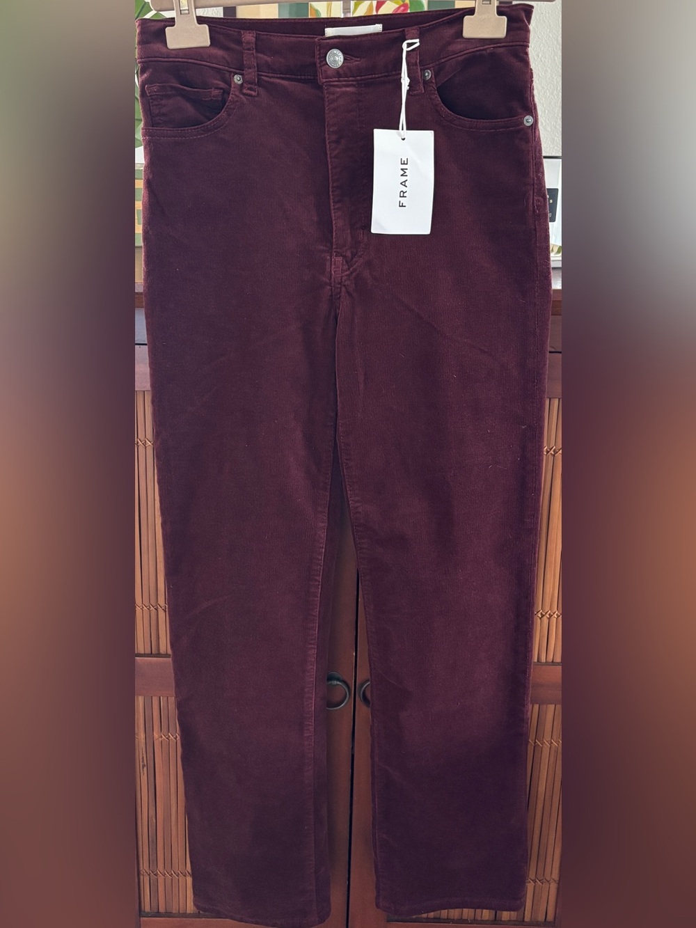 NWT Frame Le Sleek Straight Cords 27